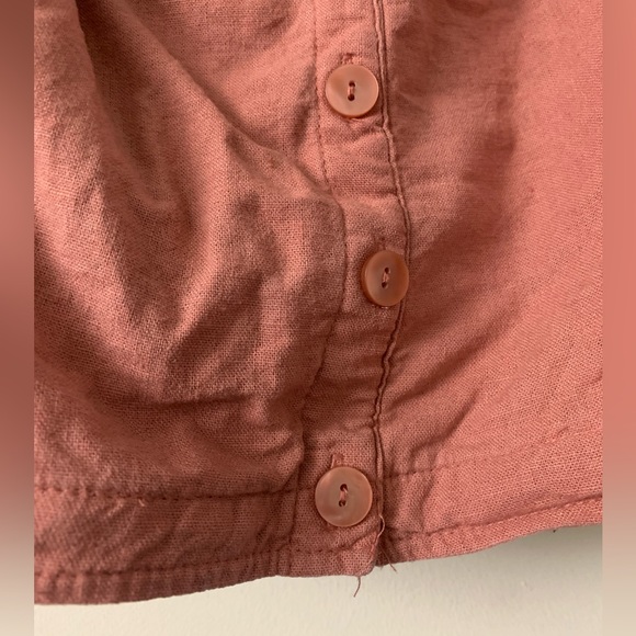 Abercrombie Pleated Wide Strap Button-Through Cami - Picture 8 of 8